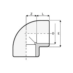 Coude 90° - Ø50 - PN16 -Polaris Soldes img 1490 03 1080
