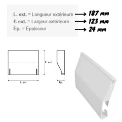 Hayward Volet Skimmer COFIES Avec Axe Référence SKX6598